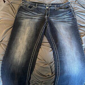 Plus size jeans